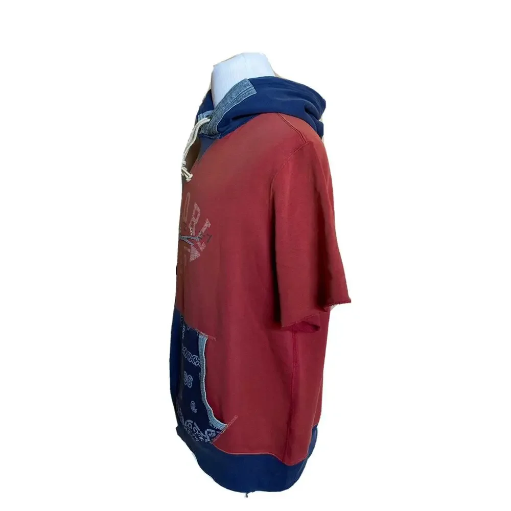 Polo Ralph Lauren Logo Short Sleeve T-Shirt with Hoodie Large NWT $188